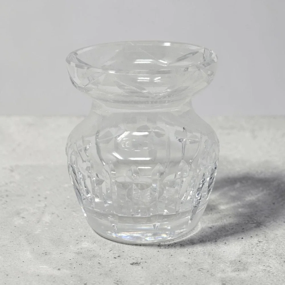 VINTAGE WATERFORD Small Bud Vase 3